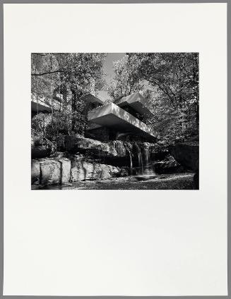 Frank Lloyd Wright, Fallingwater (from "Modern Architecture: Photographs by Ezra Stoller, Palm Press, Inc.")