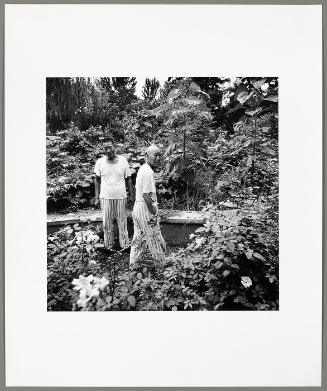 Two Hospital Patients in the Garden, Beijing (from "The Chinese")