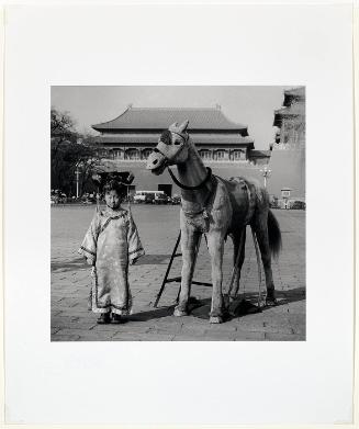 A Girl Dressed Up as a Courtesan in the Forbidden City, Beijing (from "The Chinese")