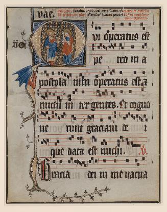 Page from an Antiphon