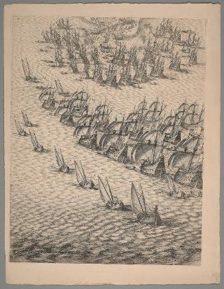 The Siege of the Isle of Ré, plate H