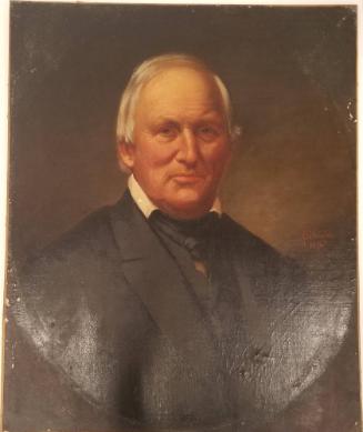 Portrait of Calvin Durfee (1813-1883), Class of 1825, Williams Historian and Financial agent