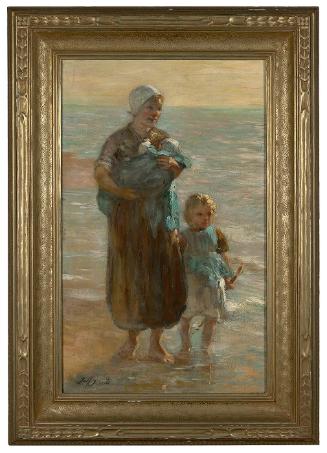 Fisherwoman and Children