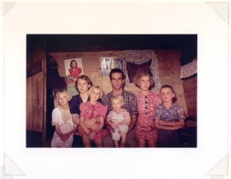 Jack Whinery, Homesteader, and his family, Pie Town, New Mexico