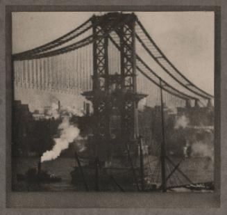 The Unfinished Bridge (from "New York Album 1910")