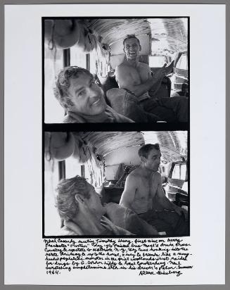 Timothy Leary and Neal Cassady on Bus