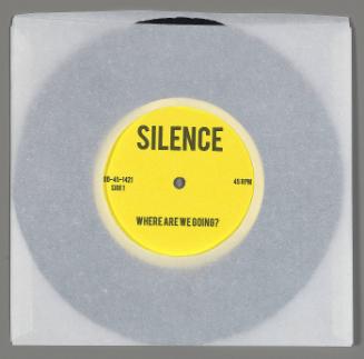 Silence (Single) (recto, verso)