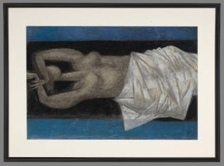 Dark Bed (Study for lithograph)