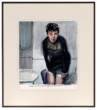 Teresa en el baño. Edimburgo. 31 Deciembre de 1939