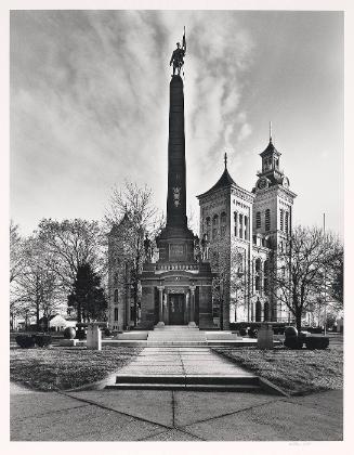 Knox County Courthouse, Vincennes, Indiana (from "County Courthouses: A Portfolio of Photographs by William Clift")