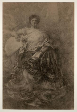 Study for an Unidentified Allegorical Figure