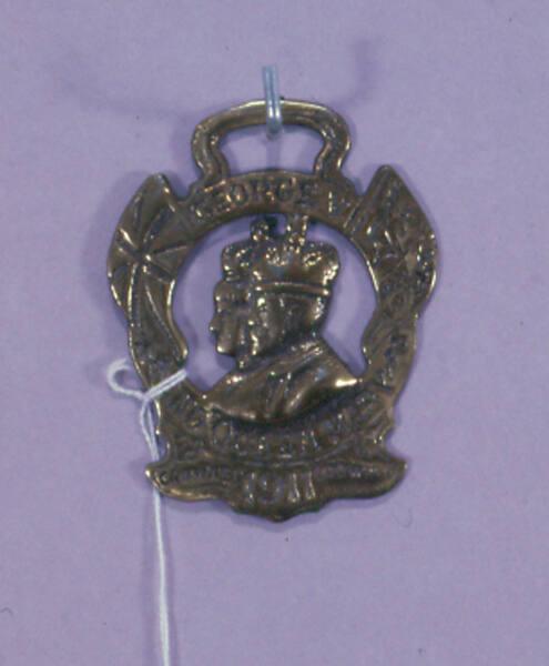 George V and Queen Mary Commemoration Horse Brass