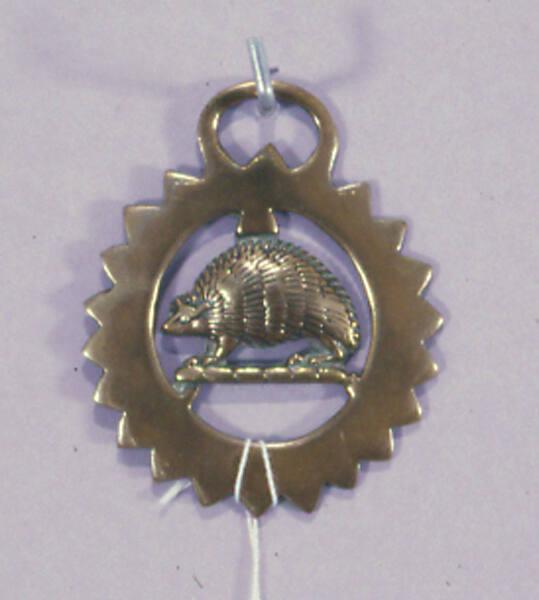 Horse brass, Sporting and Agricultural Types (hedgehog)
