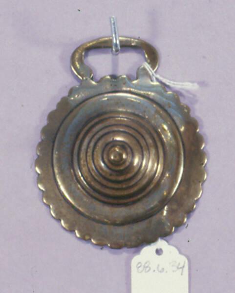 Horse brass,Dome in Scalloped Circle