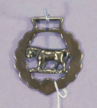 Horse brass, Cow in Circle