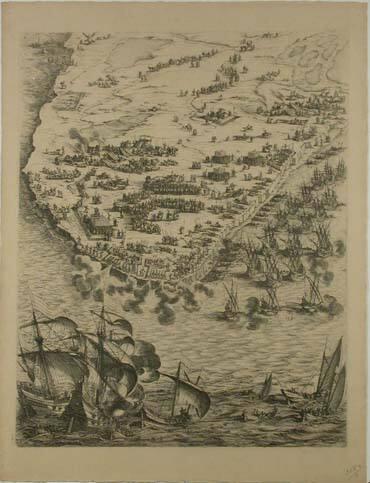 The Siege of La Rochelle, plate E