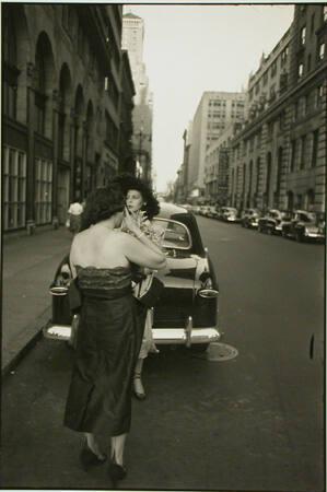 56th Street Behind City Center on a Sunday 1951