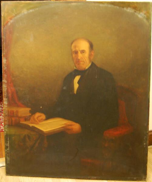 Portrait of Mark Hopkins (1802-1887), Class of 1824, Fourth President of Williams College 1836-1872, College Trustee 1872-1887