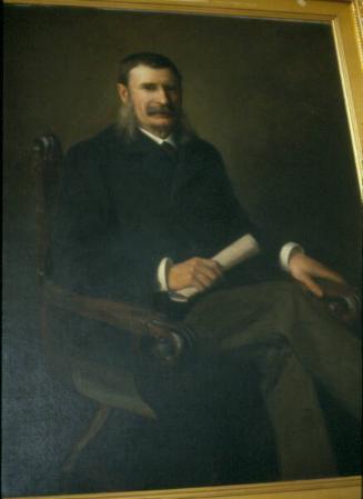 Portrait of Franklin Carter (1837-1919), Class of 1862, Sixth President of Williams College 1881-1901