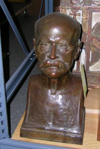 Portrait bust of Edwin Howland Blashfield