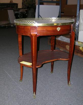 Louis XV-XVI Oval Writing Table