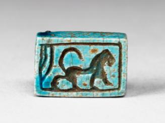 Seal amulet with hieroglyphs