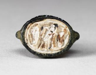 Seal amulet with hieroglyphs