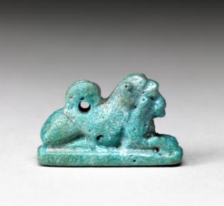 Lion amulet