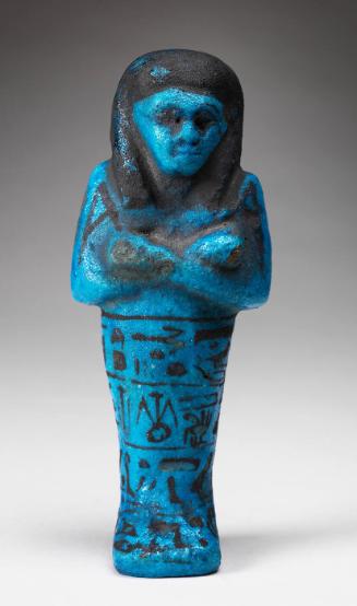 Shabti of Iset-m-kheb, daughter of Paynozem