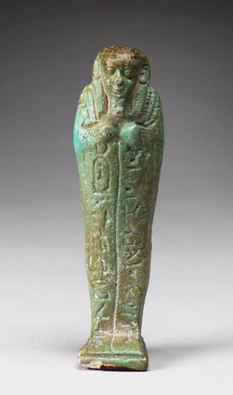Shabti, with cartouche of Ka-Psamtic Mery Amon