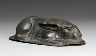 Repoussé Model of a Rabbit