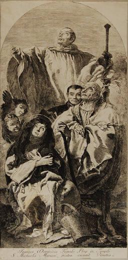 Four Saints of the Benedictine Order