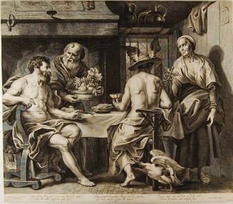 Jupiter and Mercury with Philemon and Baucis
