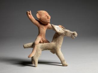 Comedy Actor on a Donkey