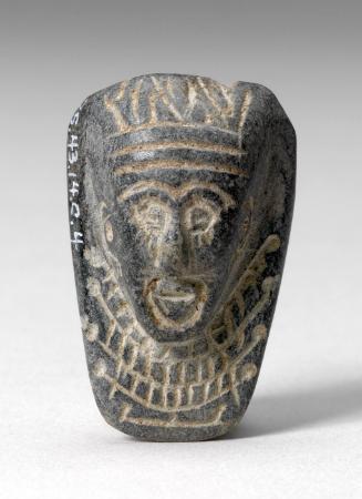 Intaglio carved head