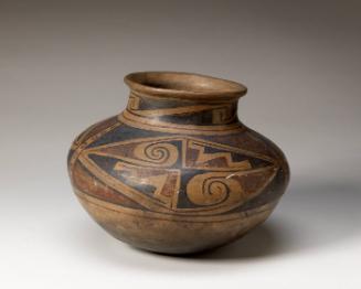 Bowl with collar-like neck