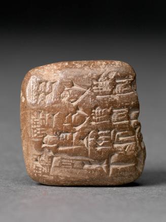 Tablet with cuneiform