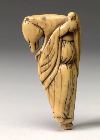 Netsuke depicting a fox priest