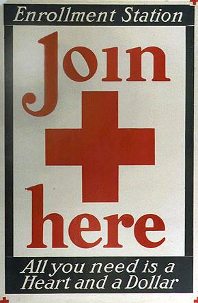 Enrollment Station Join Here -- All You Need is a Heart and a Dollar