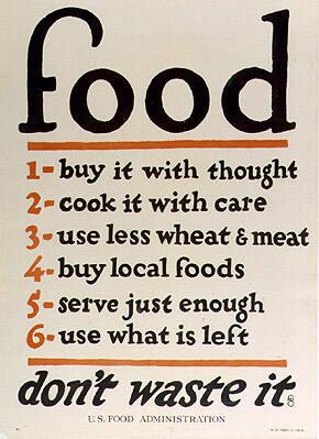 Food...don't waste it