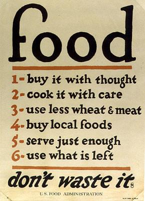 Food... don't waste it