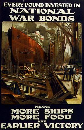 EVERY POUND INVESTED IN NATIONAL WAR BONDS...