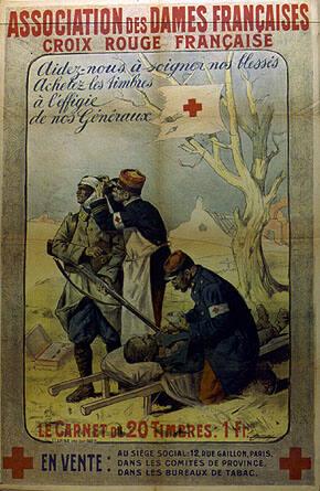 ASSOCIATION DES DAMES FRANÇAISES CROIX ROUGE FRANÇAISE Aidez-nous a soigner nos blessés...