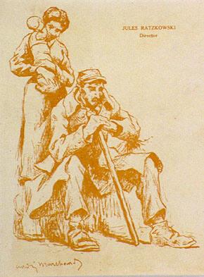 Untitled: soldier seated with woman and child