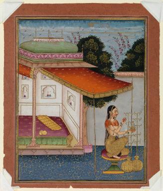 Gunkali Ragini, Page from a Dispersed Ragamala Set