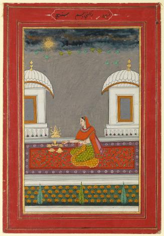 Saindhavi Ragini, Page from a Dispersed Ragamala Set