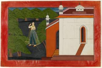 Radha Mourning (from the Nurpur "Rasamanjari")