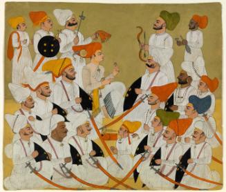 The Darbar of Kunvar Rai Ram Singh of Jodhpur