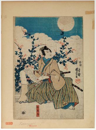 Sawamura Sojuro V as Yoshida Matsuwakamaru (from a diptych)