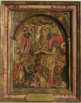 Scenes from the Passion of Christ:
Crucifixion
The Betrayal of Christ
Christ before Pilate